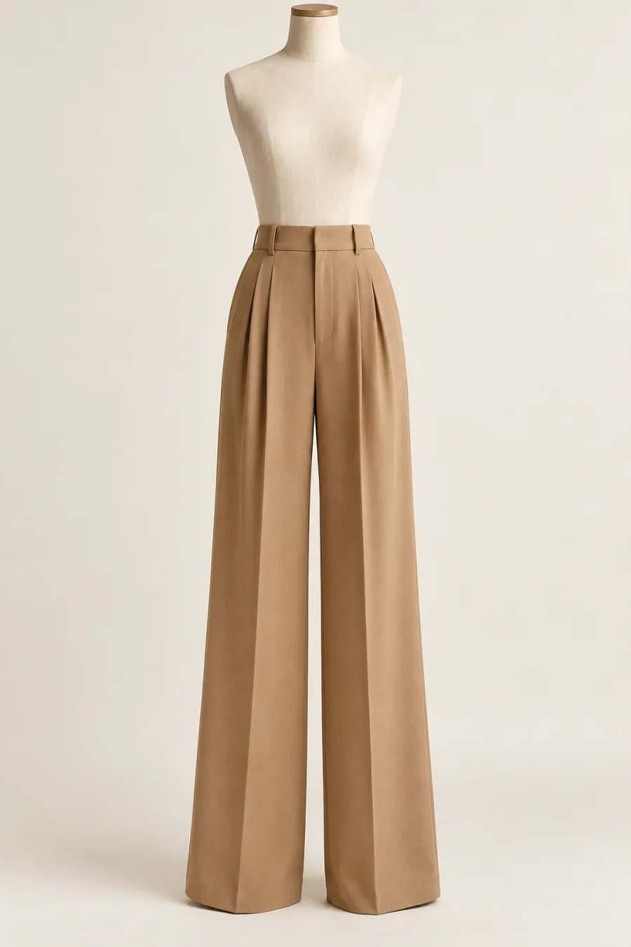 Pantalón sastre camel